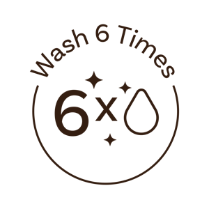 Wash 6 Times